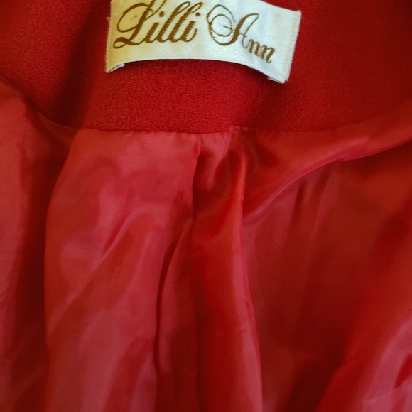 Vintage Lilli Ann Boiled wool and Mohair jacket size 8 - Picture 2 of 10